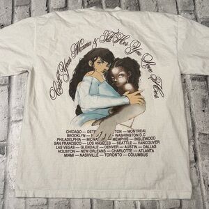 Drake Related Merch It's All A Blur Tour IAAB Call Your Mama T-Shirt Sz Large